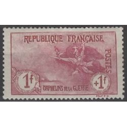 Timbre France Au profit des orphelins de Guerre N°154 Neuf *