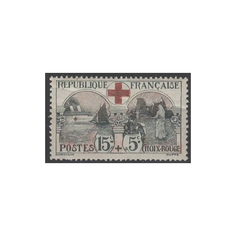 Timbre France croix rouge N° 156 Neuf *