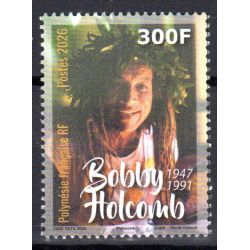 Timbre Polynésie 2026 Bobby Holcomb