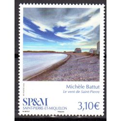 Timbre Saint-Pierre et Miquelon 2026 Michèle Battut