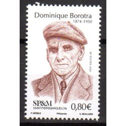 Timbre Saint-Pierre et Miquelon 2026 Dominique Borotra