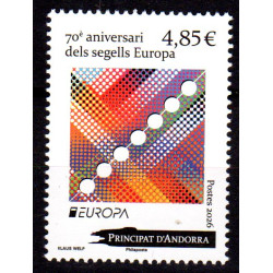 Timbre Andorre Français...