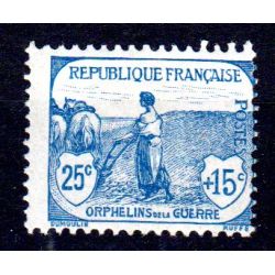 Timbre France Au profit des Orphelins de la guerre N°151 Neuf *