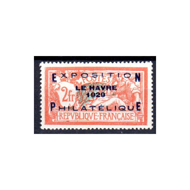 Timbre France Exposition philatélique du Havre N°257A **