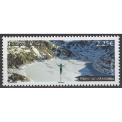 Timbre Andorre Français...