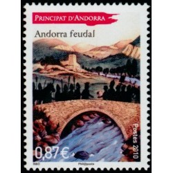 Timbre Andorre Français n°702