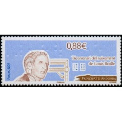 Timbre Andorre Français n°666