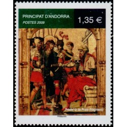 Timbre Andorre Français n°672