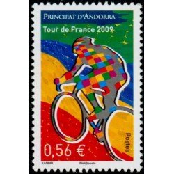 Timbre Andorre Français n°677