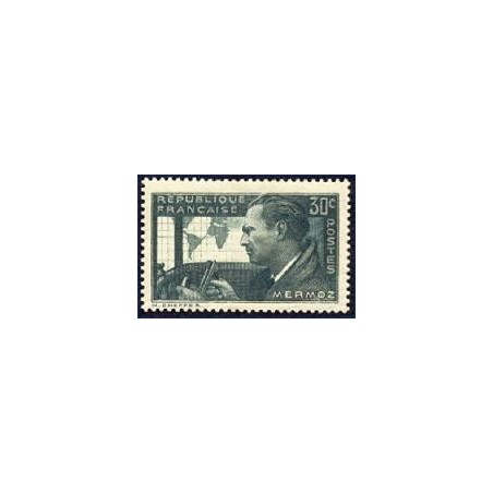 TIMBRE FRANCE Jean Mermoz num: 338 oblitéré EUR 1,50 - FR