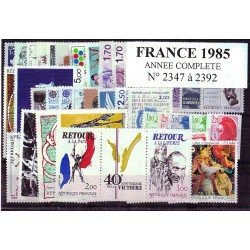 Timbres France 1985 année...