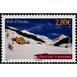 Timbre Andorre Français n°657