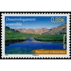 Timbre Andorre Français n°663