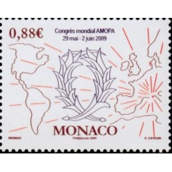 Timbre Monaco n°2668
