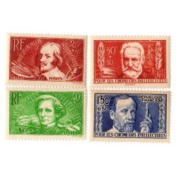 Timbre France N°330 à N°333...