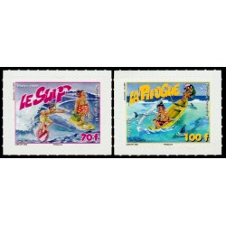 Timbre Polynésie n°876 et 877