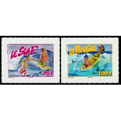 Timbre Polynésie n°876 et 877