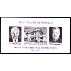 Monaco Bloc Feuillet non...