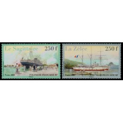 Timbre Polynésie n°809 et 810