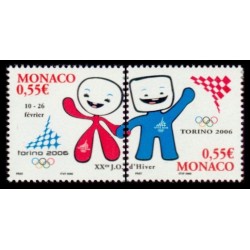 Timbre Monaco n°2529 et 2530