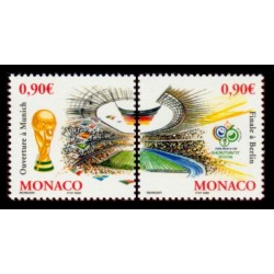 Timbre Monaco n°2539 et 2540