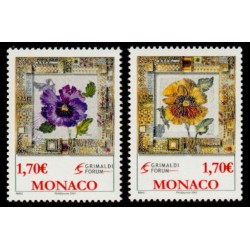 Timbre Monaco n°2575 et 2576