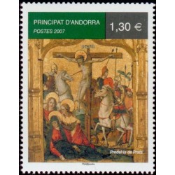 Timbre Andorre Français n°637