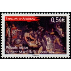 Timbre Andorre Français n°648