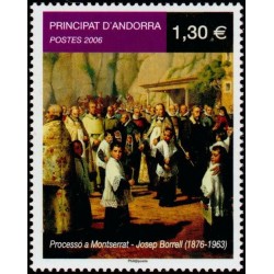 Timbre Andorre Français n°631