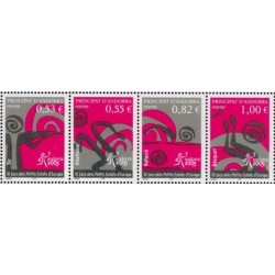 Timbre Andorre Français...