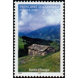 Timbre Andorre Français n°613