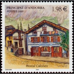 Timbre Andorre Français n°616