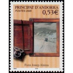 Timbre Andorre Français n°617