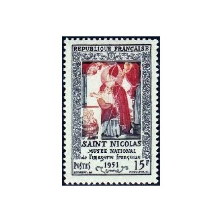 Timbre France N°904 La légende de St Nicolas Neuf