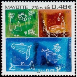 Timbre Mayotte n°178