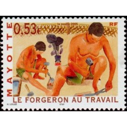 Timbre Mayotte n°182