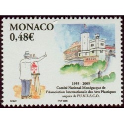 Timbre Monaco n°2482