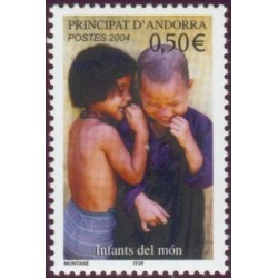 Timbre Andorre Français n°592