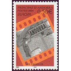 Timbre Andorre Français n°594