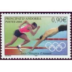 Timbre Andorre Français n°598