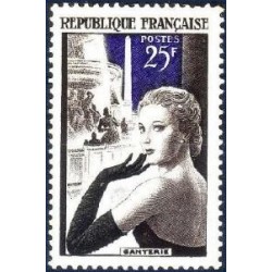 Timbre France N°1020 La...