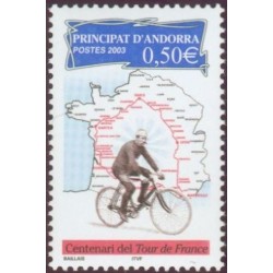 Timbre Andorre Français n°582