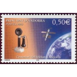 Timbre Andorre Français n°586