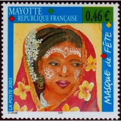 Timbre Mayotte n°142