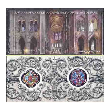 Bloc-feuillet Philatélique 'Notre-Dame De Paris', Neuf, France, émission 2001+