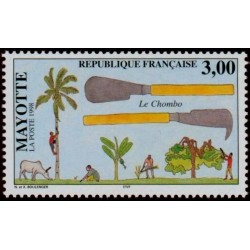Timbre Mayotte n°61