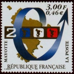 Timbre Mayotte n°80