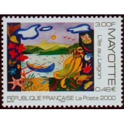 Timbre Mayotte n°84