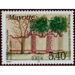 Timbre Mayotte n°87