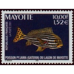 Timbre Mayotte n°102